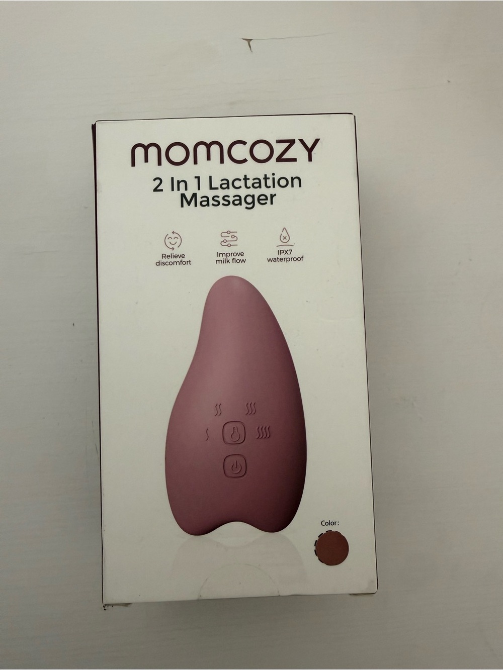 Momcozy 2-in-1 Lactation Massager - Rose